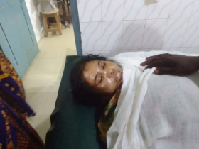 সিংড়ায় ট্রাক-অটোভ্যান সংঘর্ষে নারীর মৃত্যু,স্বামী আহত